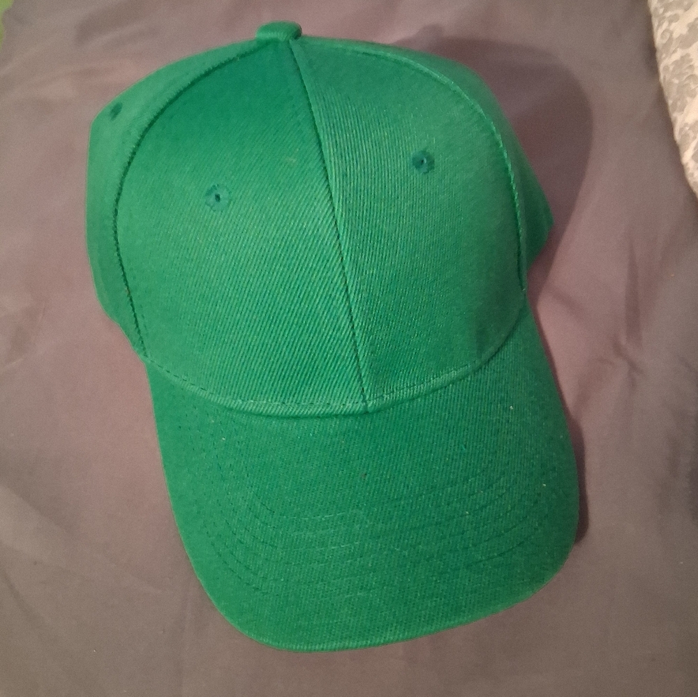 Never Worn Green Baseball Hat